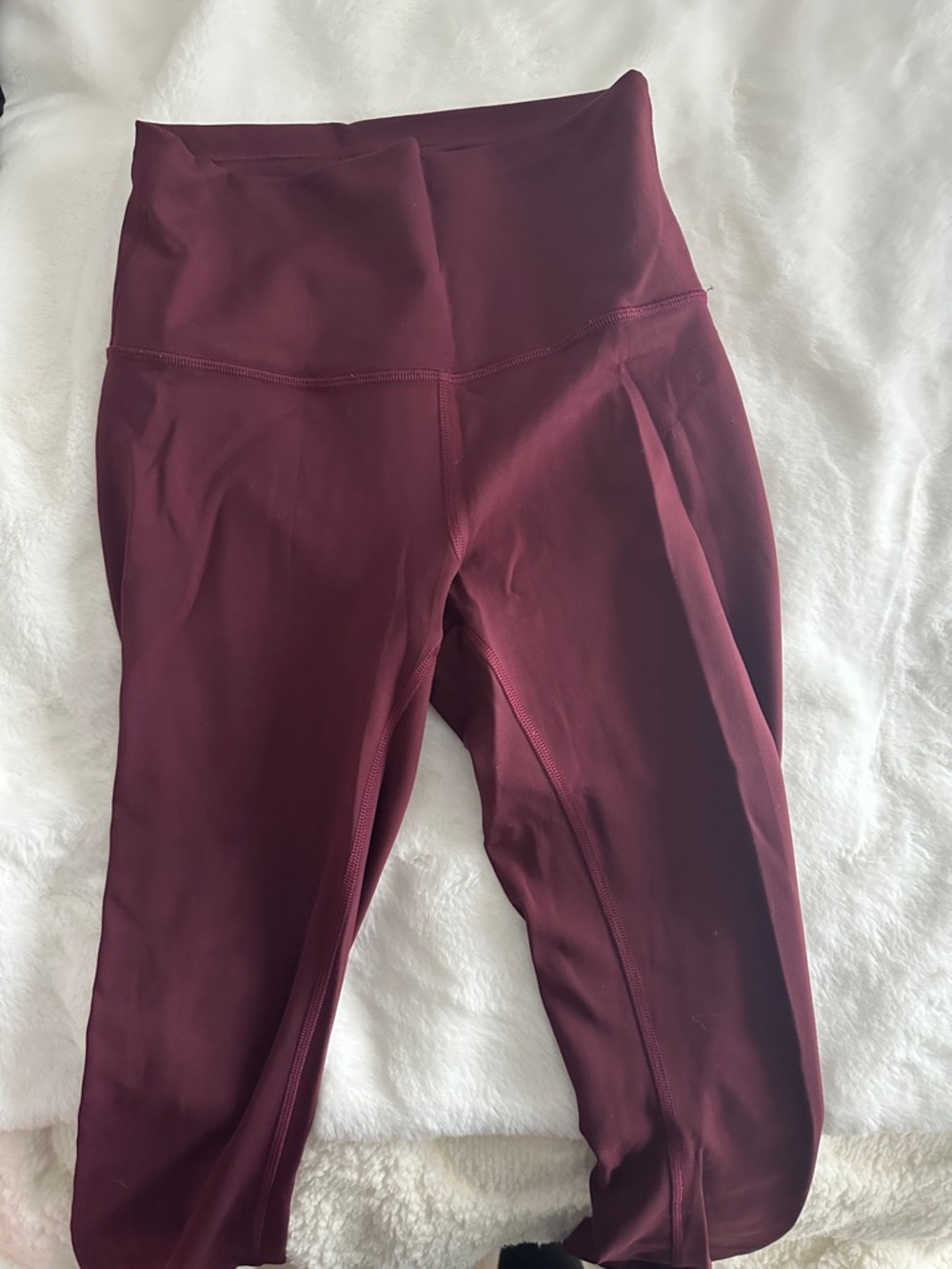 lululemon athletica Burgundy High-Rise Leggings